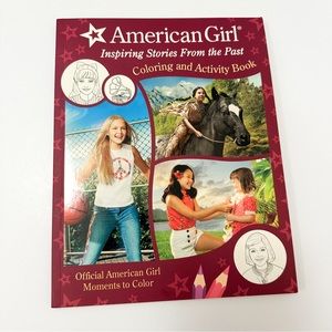 American Girl Inspiring Stories from past Coloring and Activity Book